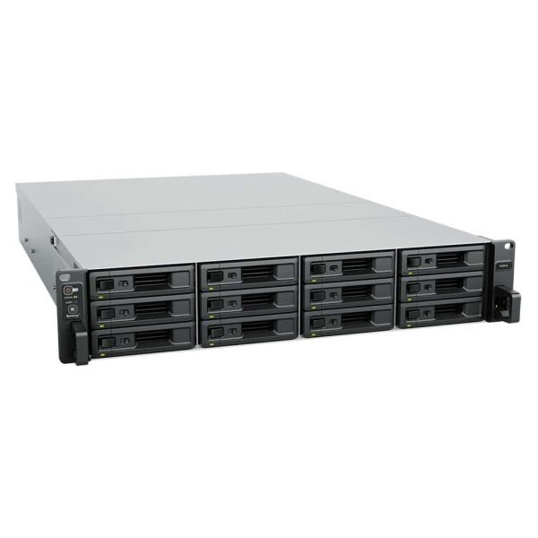 Synology SA SA3410 data-opslag-server NAS Rack (2U) Ethernet LAN Zwart, Grijs D-1541 (SA3410)