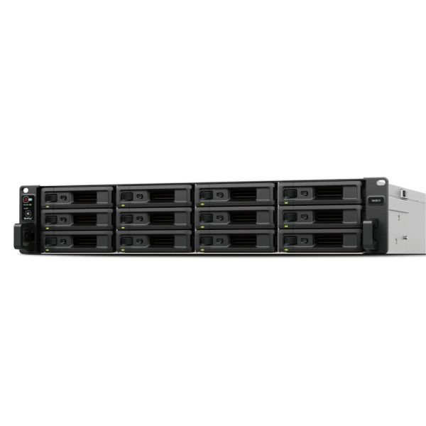 Synology SA SA3410 data-opslag-server NAS Rack (2U) Ethernet LAN Zwart, Grijs D-1541 (SA3410)