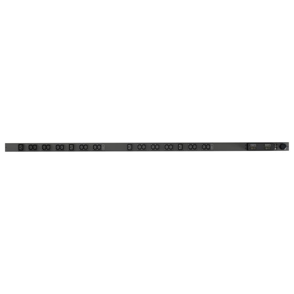 Vertiv Geist rPDU, basic, 0U, input IEC60309 230V 32A, outputs (20)C13 | (4)C19 energiedistributie 24 AC-uitgang(en) Zwart (VP7553)