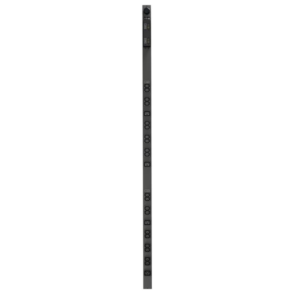 Vertiv Geist rPDU, basic, 0U, input IEC60309 230V 32A, outputs (20)C13 | (4)C19 energiedistributie 24 AC-uitgang(en) Zwart (VP7553)