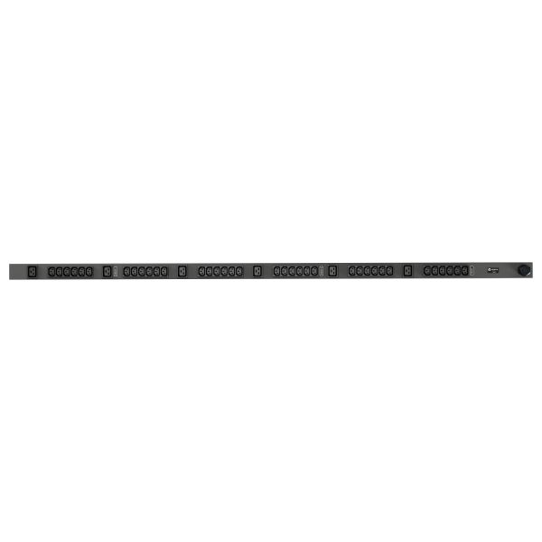 Vertiv Geist rPDU, basic, 0U, input IEC60309 230/400V 3x16A, outputs (36)C13 | (6)C19 energiedistributie 42 AC-uitgang(en) Zwart (VP7557)