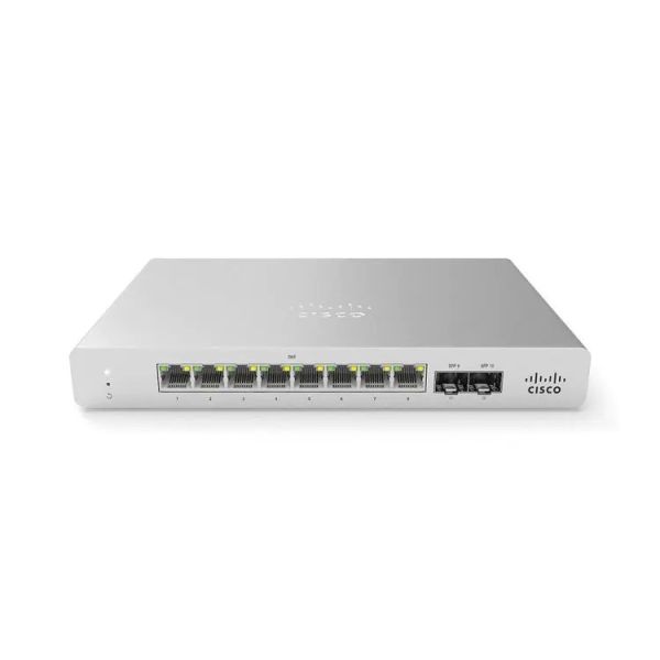 Cisco Meraki MS120 8-Port 124W PoE Cloud Managed Switch (8x 1G Base-T, 2x SFP) (MS120-8FP)