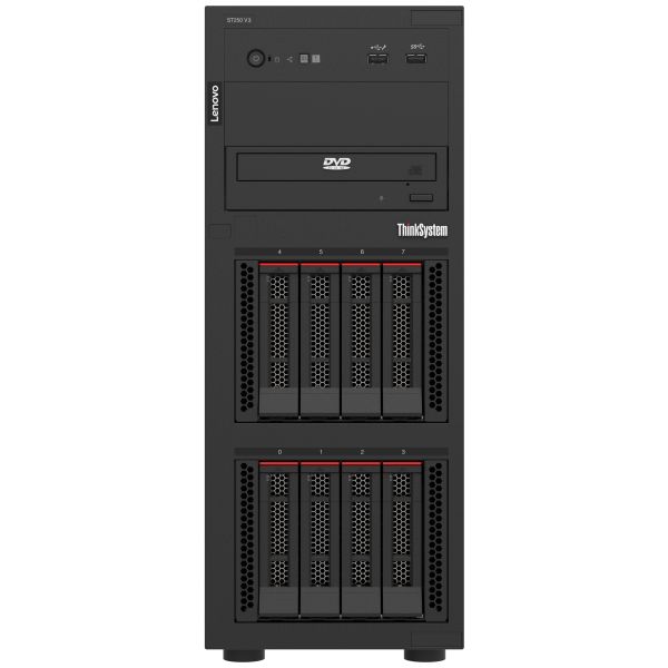 Lenovo ThinkSystem ST250 V3 server 1,92 TB Tower Intel® Xeon® 6353P 2,7 GHz 32 GB DDR5-SDRAM 800 W (7DCE100EEA)