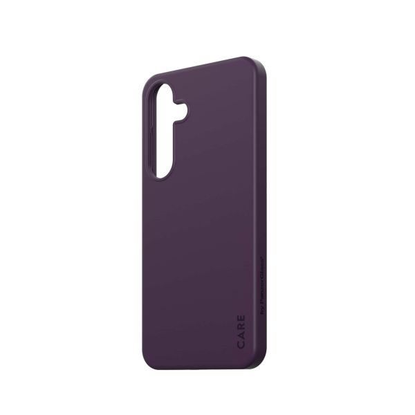 PanzerGlass CARE™ by ® Case Plum Purple w. Qi Compatible Samsung Galaxy S25+ mobiele telefoon behuizingen Hoes Paars (CRRFCTQG37942)