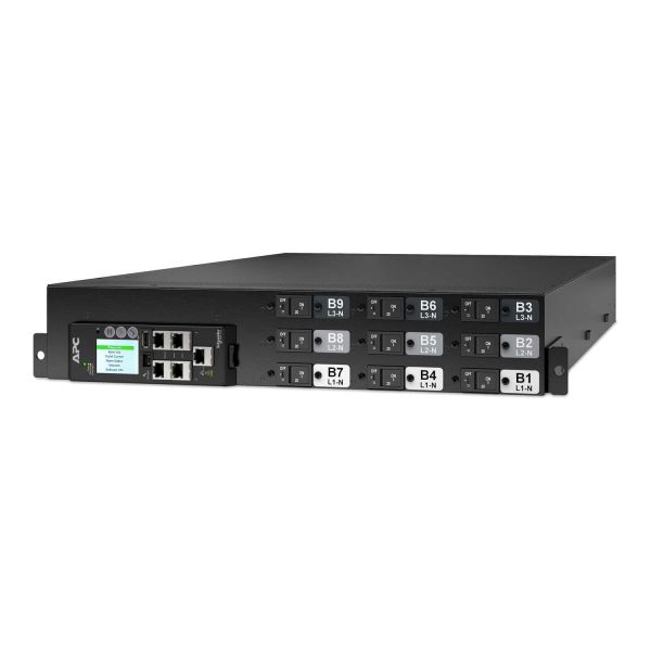 APC NetShelter Rack PDU Advanced Metered, 2U, 3 fasen, 415 V, 41,4 kVA 60 A, 18 uitgangen (APDU11454ME)