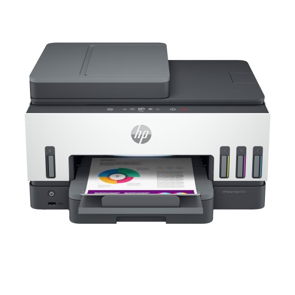 HP Smart Tank 7605 Draadloos All-in-One Kleur Printer, Dubbelzijdig printen; Kopieerapparaat, Scanner (28C02A) HP Smart Tank 7605 Draadloos All-in-One Kleur Printer, Dubbelzijdig printen; Kopieerapparaat, Scanner (28C02A)