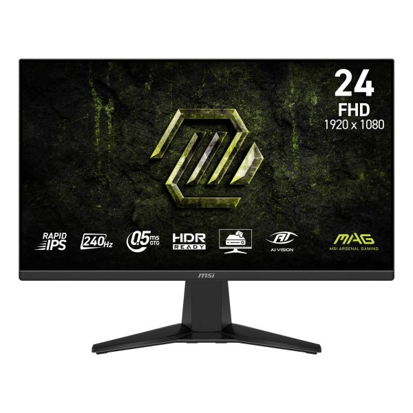MSI MAG 245F X24 computer monitor 60,5 cm (23.8") 1920 x 1080 Pixels Full HD LCD Zwart (MAG245FX24)