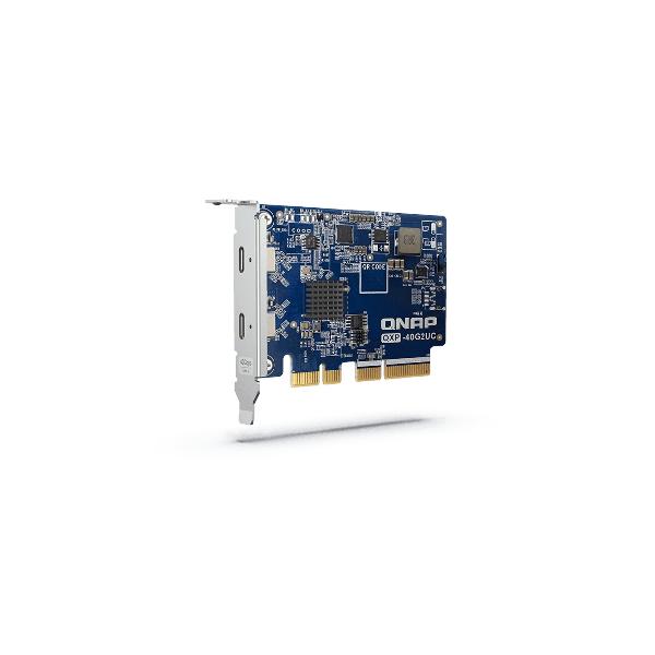 QNAP QXP-40G2UC, Dual-port USB 4 expansion card, PCIe Gen4 x4 (QXP-40G2UC)