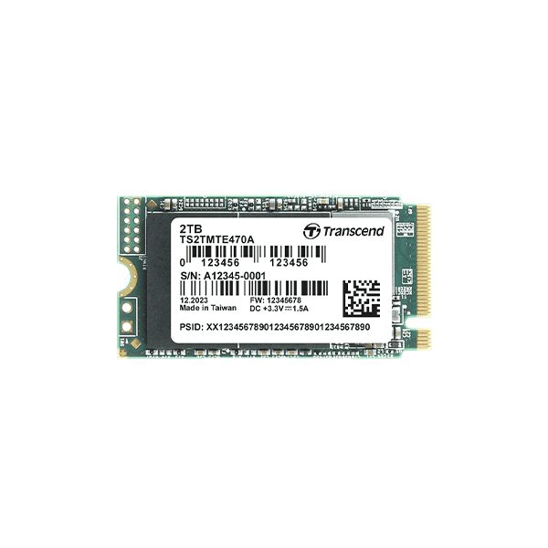 Transcend MTE470A M.2 1 TB PCI Express 3.0 NVMe 3D NAND (TS1TMTE470A) (TS1TMTE470A)