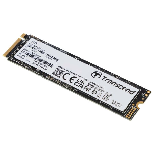 Transcend MTE712A SSD Encrypted 1 TB Internal M.2 2280 (double-sided) (TS1TMTE712A)