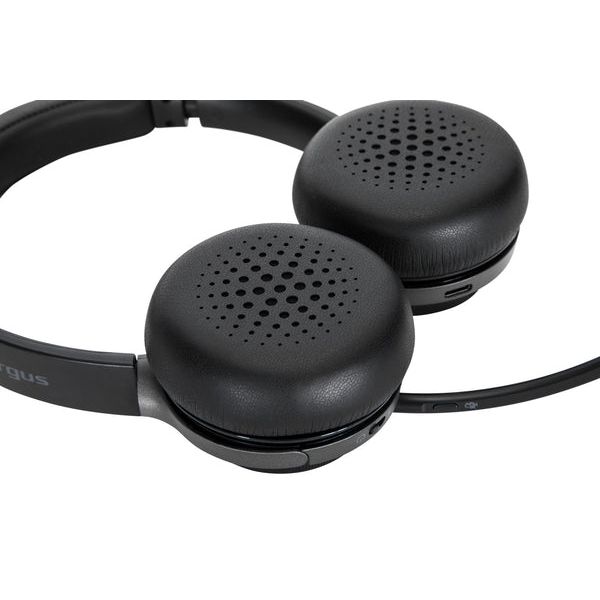 Targus AEH104GL hoofdtelefoon/headset Bedraad en draadloos Hoofdband Oproepen/muziek USB Type-C Bluetooth Zwart (AEH104GL) Targus AEH104GL hoofdtelefoon/headset Bedraad en draadloos Hoofdband Oproepen/muziek USB Type-C Bluetooth Zwart (AEH104GL)