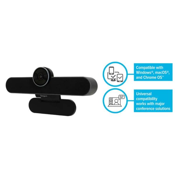 Targus AEM350 video conferencing systeem 8 persoon/personen 8,5 MP Videovergaderingssysteem voor groepen (AEM350UKZ)