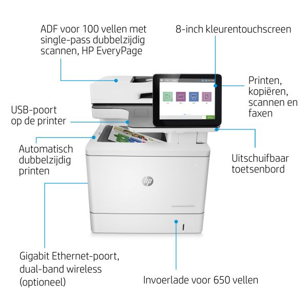 HP Color LaserJet Enterprise Flow MFP M578c (7ZU87A#B19)