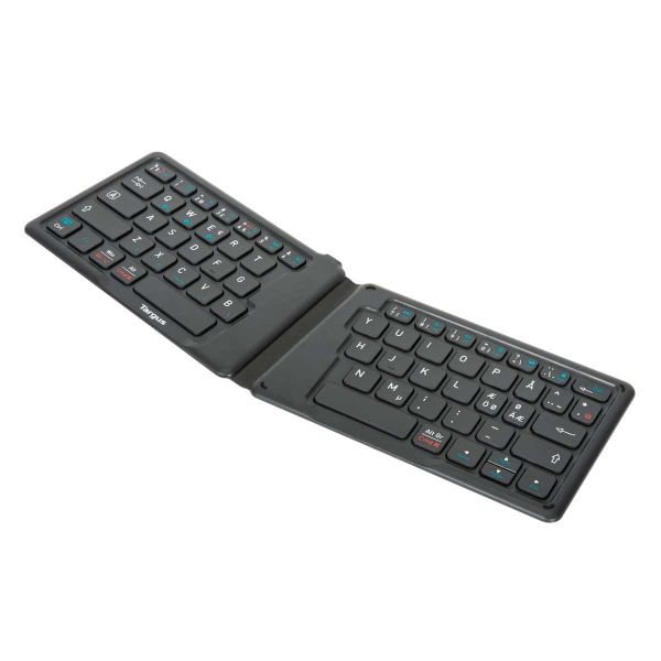 Targus AKF003NO toetsenbord Bluetooth QWERTY Scandinavisch Zwart (AKF003NO)