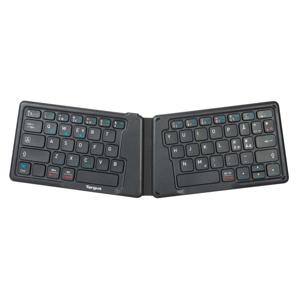 Targus AKF003NO toetsenbord Bluetooth QWERTY Scandinavisch Zwart (AKF003NO)