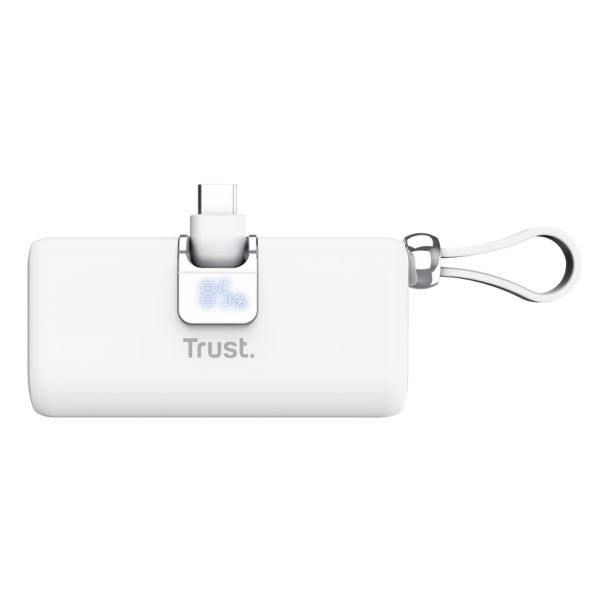 Trust Pacto Lithium-Ion (Li-Ion) 5000 mAh Wit (26105) Trust Pacto Lithium-Ion (Li-Ion) 5000 mAh Wit