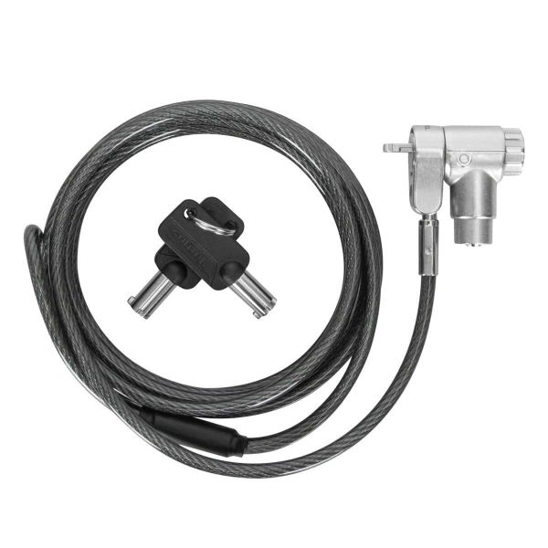 Targus ASP95GL kabelslot Zilver 2 m (ASP95GL)