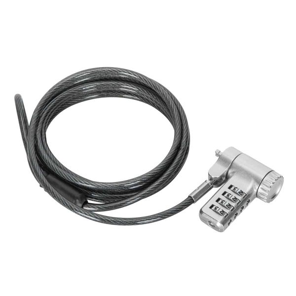 Targus ASP96RGL kabelslot Zilver 2 m (ASP96RGL)