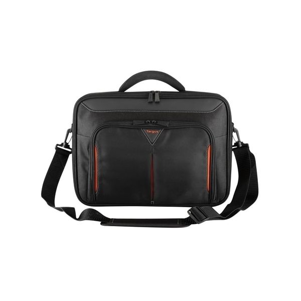 DELL Classic+ 35,6 cm (14") Aktetas Zwart, Rood (CN414EU)
