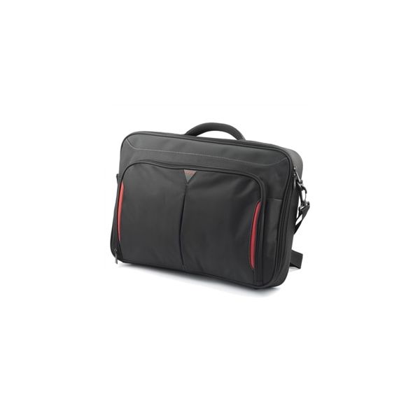 DELL Classic+ 45,7 cm (18") Aktetas Zwart, Rood (CN418EU)
