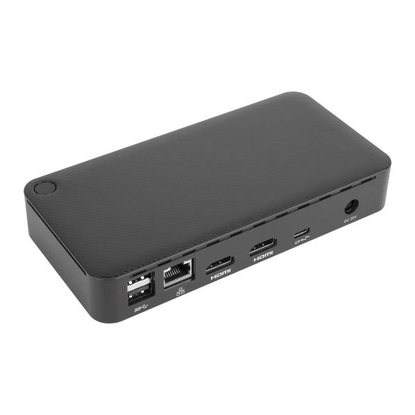 Targus DOCK310EUZ notebook dock & poortreplicator Bedraad USB 3.2 Gen 1 (3.1 Gen 1) Type-C Zwart (DOCK310EUZ)