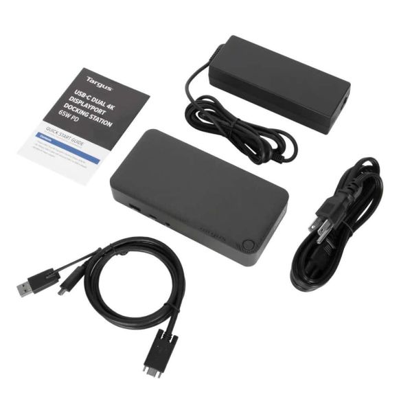 Targus DOCK315EUZ interface hub USB 3.2 Gen 1 (3.1 Gen 1) Type-A + Mini DisplayPort 1.2 Zwart (DOCK315EUZ)