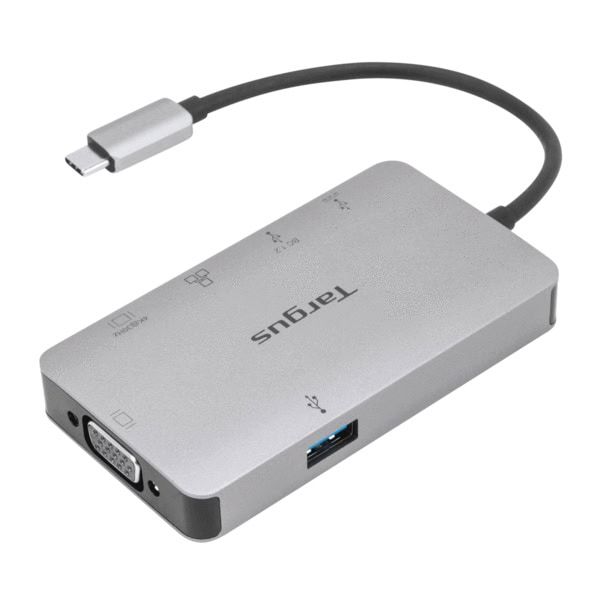 Targus DOCK419 Bedraad USB 3.2 Gen 1 (3.1 Gen 1) Type-C Grijs (DOCK419EUZ)