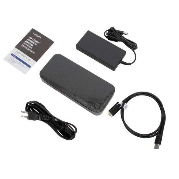 Targus DOCK710EUZ notebook dock & poortreplicator USB 3.2 Gen 2 (3.1 Gen 2) Type-C Zwart (DOCK710EUZ)