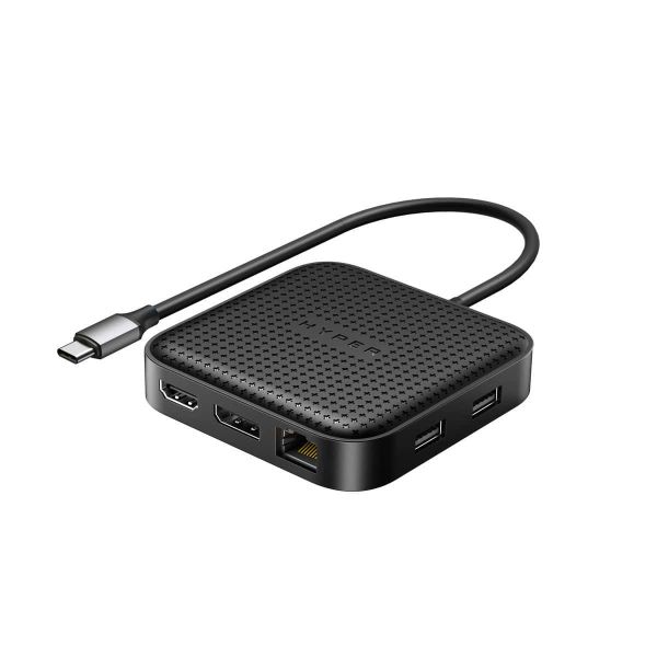 HYPER HD583-GL notebook dock & poortreplicator Docking USB 3.2 Gen 1 (3.1 Gen 1) Type-C Zwart (HD583-GL)