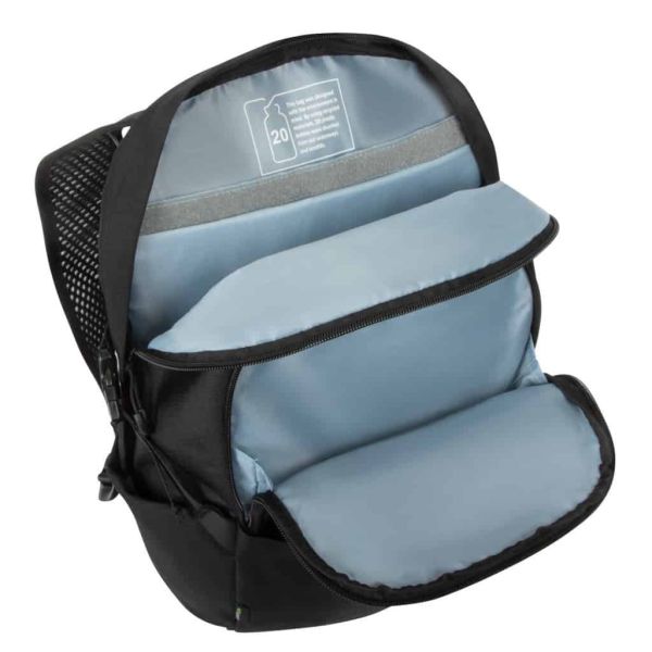 Targus Zero Waste rugzak Casual rugzak Zwart Gerecycleerd plastic (TBB641GL)