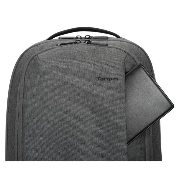 Targus TBB94104GL rugzak Casual rugzak Zwart, Grijs (TBB94104GL)