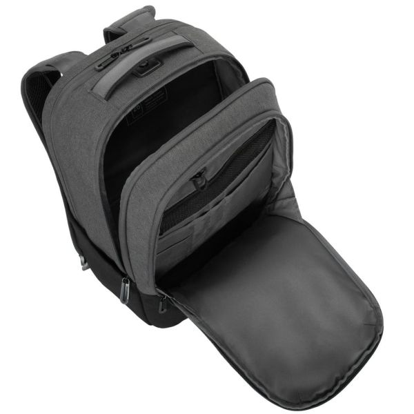 Targus TBB94104GL rugzak Casual rugzak Zwart, Grijs (TBB94104GL)