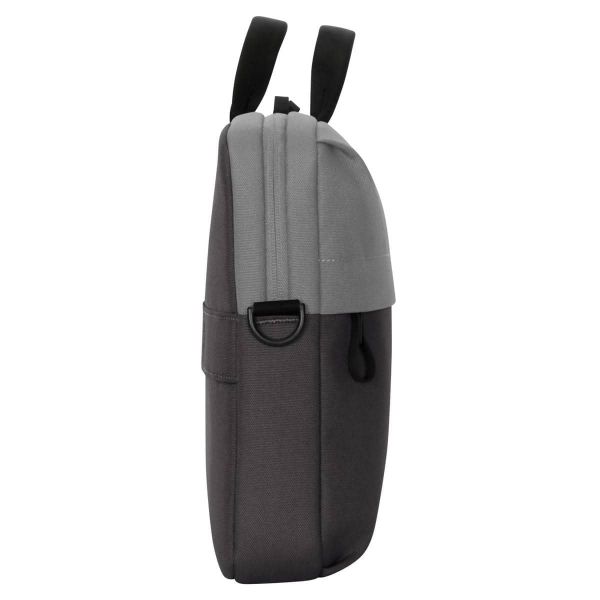 Targus Sagano notebooktas 35,6 cm (14") Slip case Zwart, Grijs (TBS574GL)