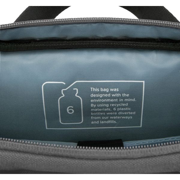 Targus Sagano notebooktas 35,6 cm (14") Slip case Zwart, Grijs (TBS574GL)