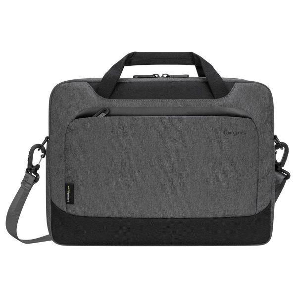 Targus Cypress EcoSmart notebooktas 35,6 cm (14") Aktetas Grijs (TBS92602GL)
