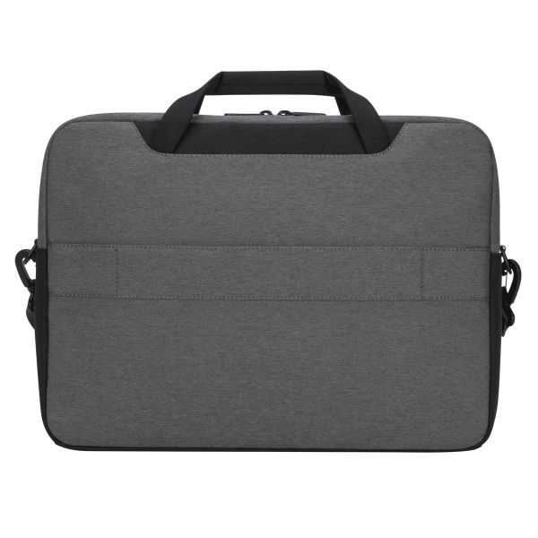 Targus CypressEco 39,6 cm (15.6") Aktetas Zwart, Grijs (TBT92602GL)