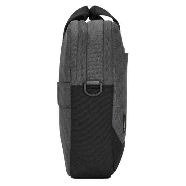 Targus CypressEco 39,6 cm (15.6") Aktetas Zwart, Grijs (TBT92602GL)