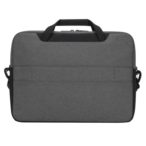 Targus CypressEco 39,6 cm (15.6") Aktetas Zwart, Grijs (TBT92602GL)