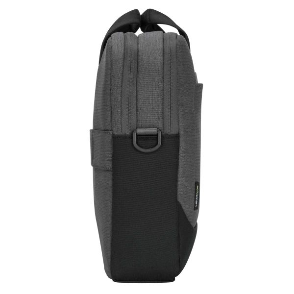 Targus CypressEco 39,6 cm (15.6") Aktetas Zwart, Grijs (TBT92602GL)