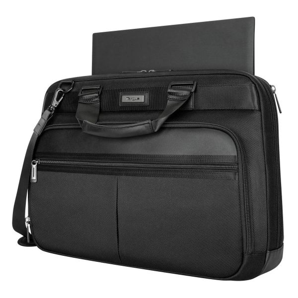 Targus TBT932GL laptoptas 40,6 cm (16") Aktetas Zwart (TBT932GL)