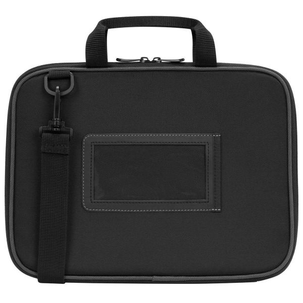Targus TED006GL notebooktas 29,5 cm (11.6") Aktetas/klassieke tas Zwart, Grijs (TED006GL)