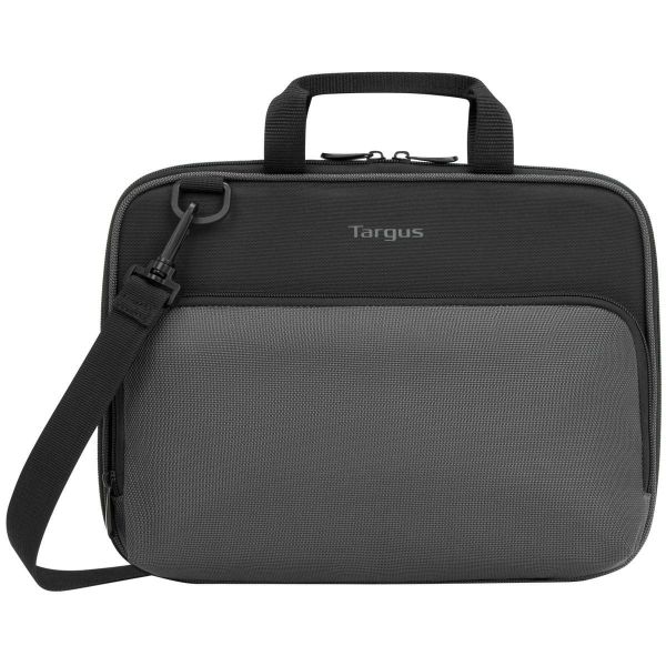 Targus TED006GL notebooktas 29,5 cm (11.6") Aktetas/klassieke tas Zwart, Grijs (TED006GL)
