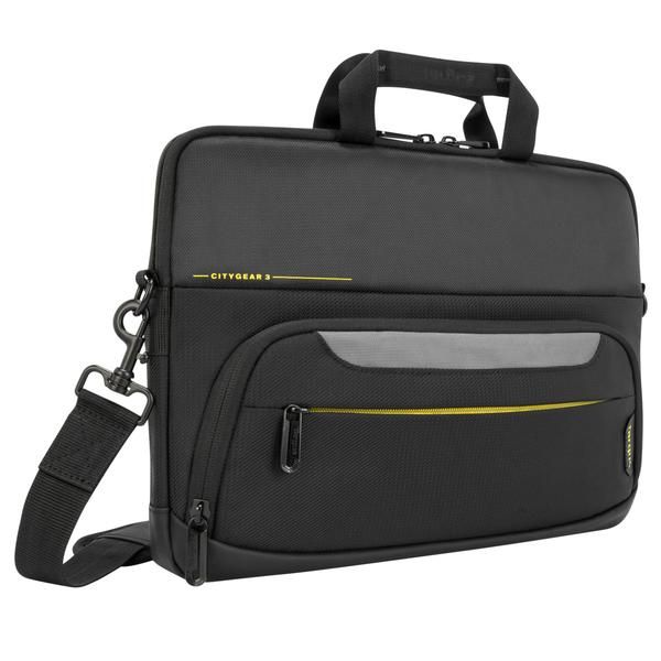 Targus City Gear notebooktas 35,6 cm (14") Aktetas Zwart (TSS866GL) Targus City Gear notebooktas 35,6 cm (14") Aktetas Zwart (TSS866GL)