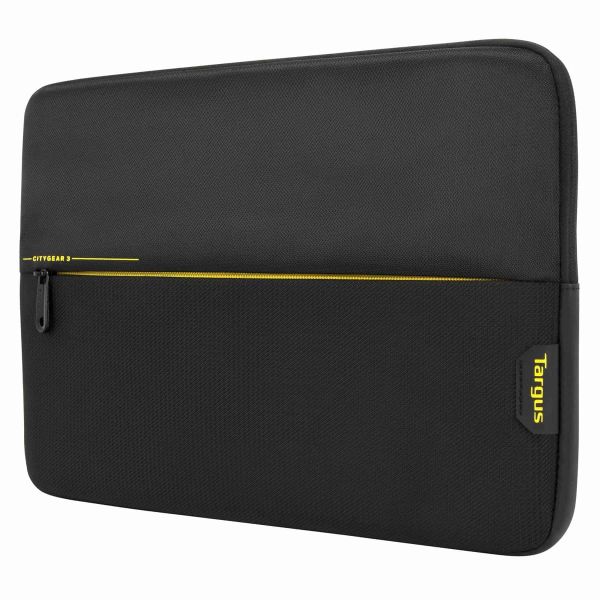 Targus CityGear 3 39,6 cm (15.6") Opbergmap/sleeve Zwart, Geel (TSS994GL) Targus CityGear 3 39,6 cm (15.6") Opbergmap/sleeve Zwart, Geel (TSS994GL)
