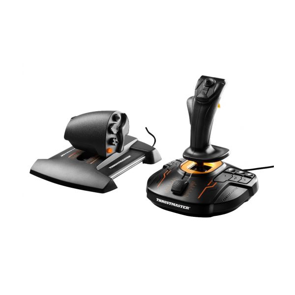 Thrustmaster T-16000M FCS Hotas Zwart, Oranje USB Joystick Analoog/digitaal MAC, PC (2960778) Thrustmaster T-16000M FCS Hotas Zwart, Oranje USB Joystick Analoog/digitaal MAC, PC (2960778)