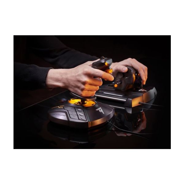 Thrustmaster T-16000M FCS Hotas Zwart, Oranje USB Joystick Analoog/digitaal MAC, PC (2960778) Thrustmaster T-16000M FCS Hotas Zwart, Oranje USB Joystick Analoog/digitaal MAC, PC (2960778)