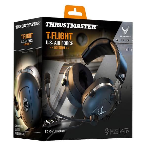 Thrustmaster T.Flight U.S. Air Force Edition Headset Bedraad Hoofdband Gamen Zwart (4060104)