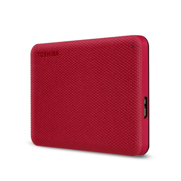 Toshiba Canvio Advance externe harde schijf 2000 GB Rood (HDTCA20ER3AA)