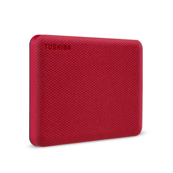 Toshiba Canvio Advance externe harde schijf 2000 GB Rood (HDTCA20ER3AA)