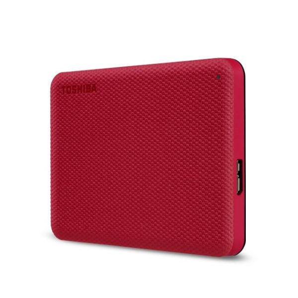 Toshiba Canvio Advance externe harde schijf 4000 GB Rood (HDTCA40ER3CA)